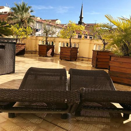 מנטון Appartement Terrasse Dans Palace Belle Epoque מראה חיצוני תמונה