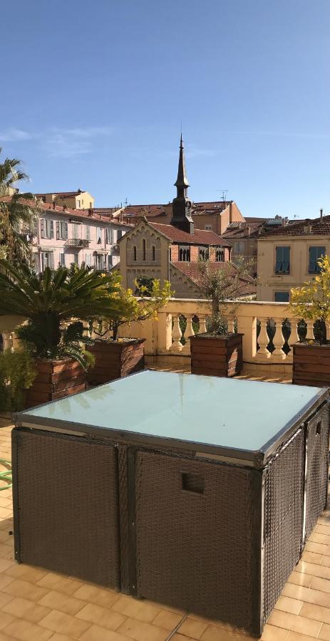 מנטון Appartement Terrasse Dans Palace Belle Epoque מראה חיצוני תמונה