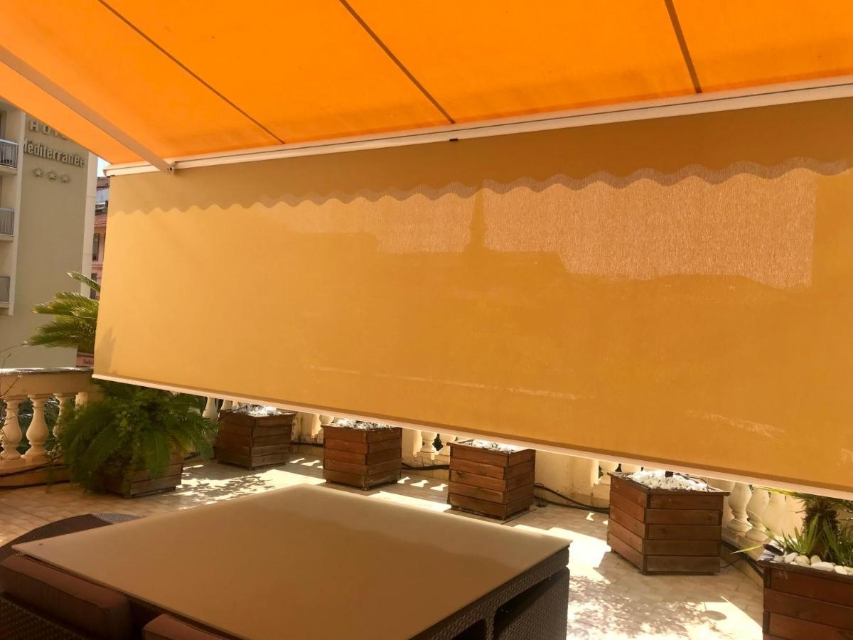 מנטון Appartement Terrasse Dans Palace Belle Epoque מראה חיצוני תמונה